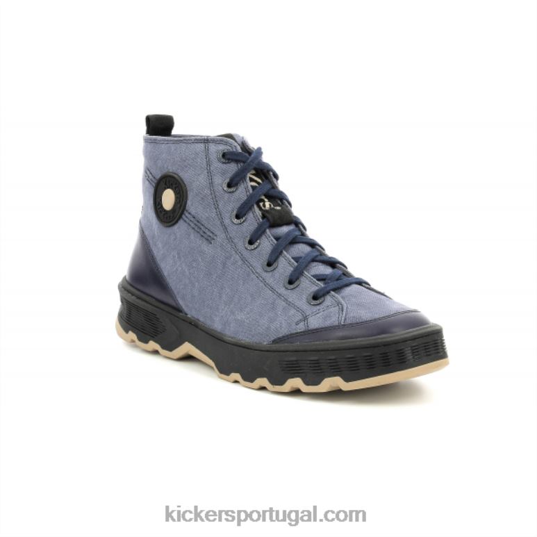 Kickers chutar caminho azul V24TH306 homens