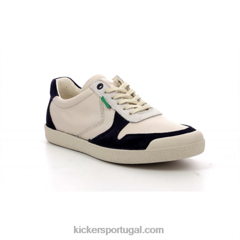 Kickers kick trecky off white V24TH322 homens
