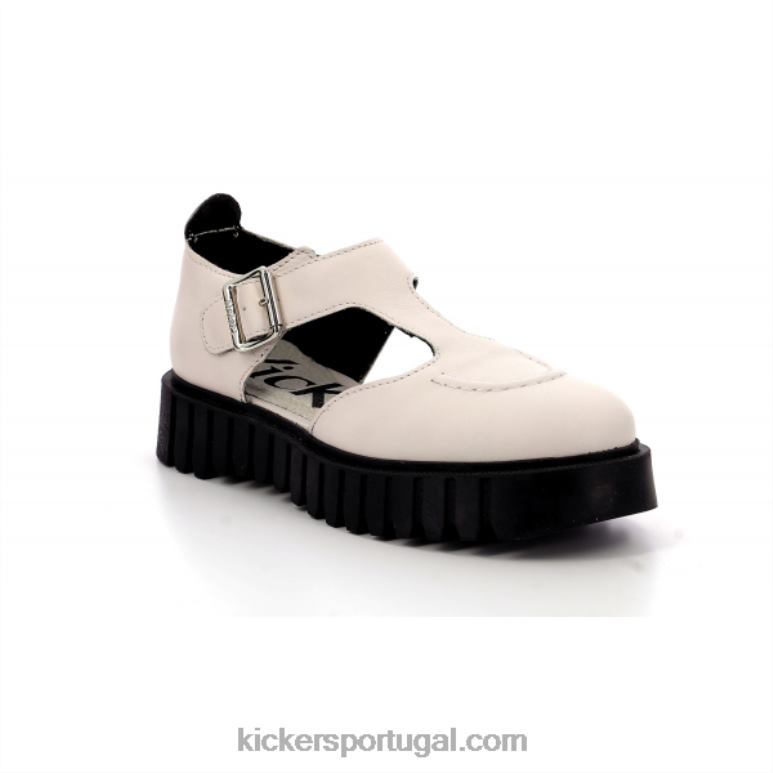Kickers chute branco fantástico V24TH136 mulheres