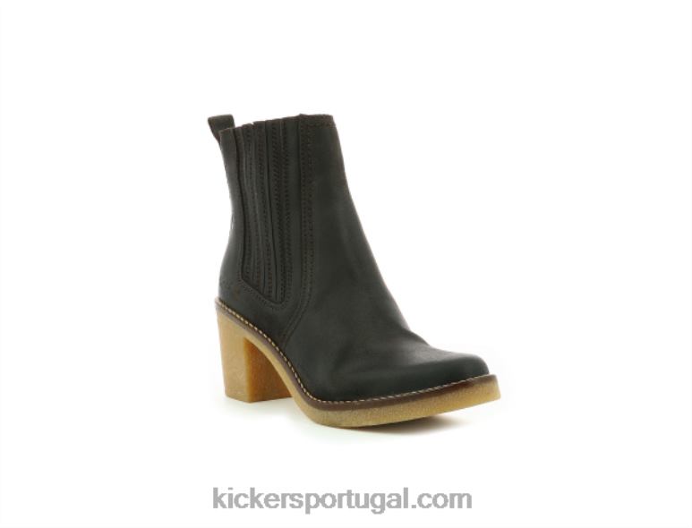 Kickers averny marrom escuro V24TH253 mulheres