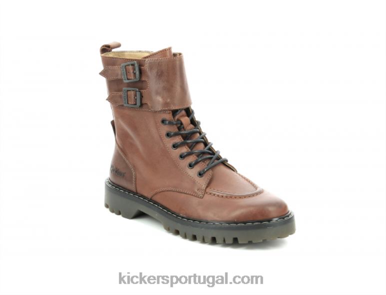 Kickers camelo deckranger V24TH225 mulheres