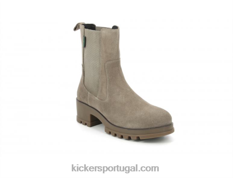 Kickers chutar prata feliz V24TH214 mulheres