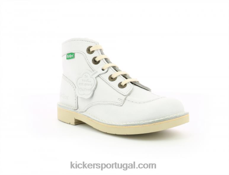 Kickers kick col branco V24TH221 mulheres