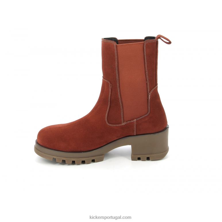 Kickers kick happy orange rouille V24TH215 mulheres