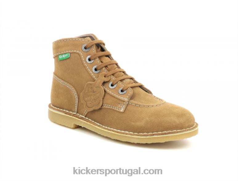 Kickers orilegend camelo perm V24TH228 mulheres