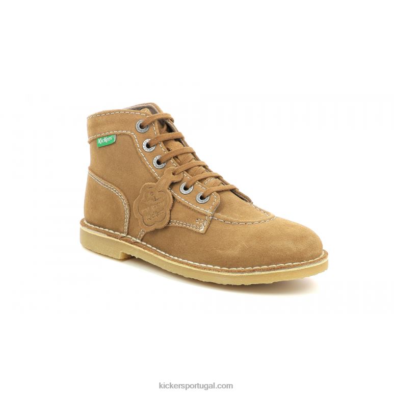 Kickers orilegend camelo perm V24TH228 mulheres