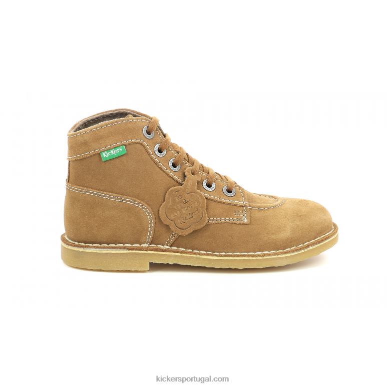Kickers orilegend camelo perm V24TH228 mulheres