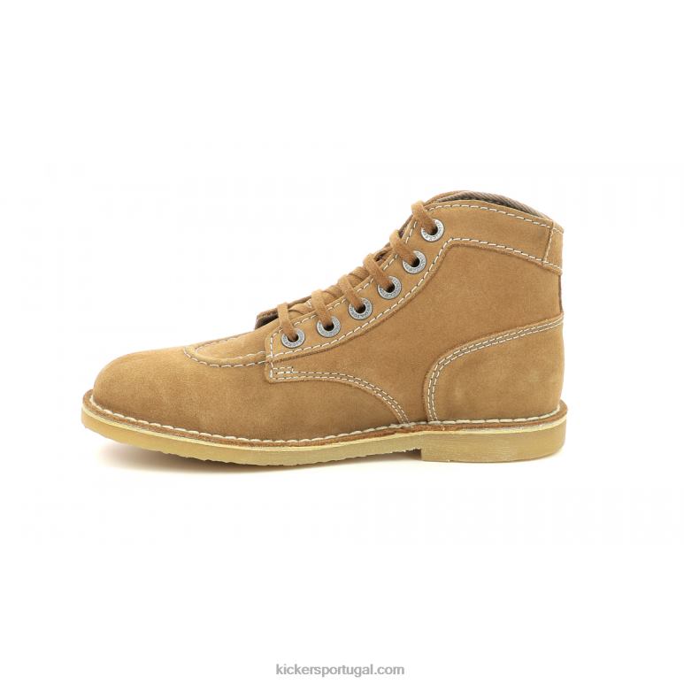 Kickers orilegend camelo perm V24TH228 mulheres