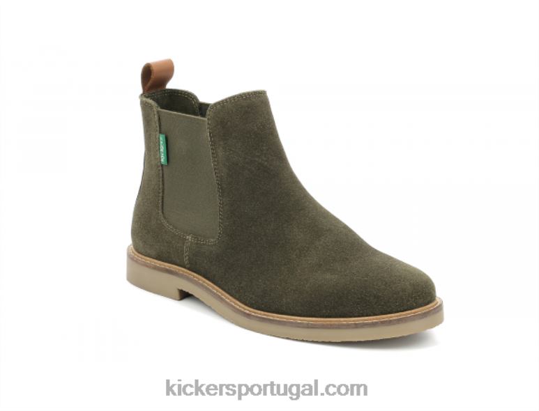 Kickers tyga outro verde V24TH250 mulheres