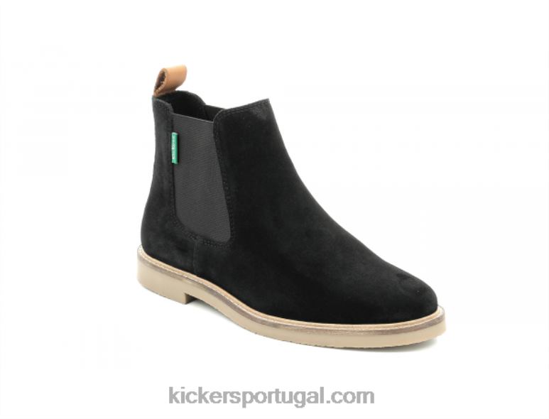 Kickers tyga preto V24TH248 mulheres