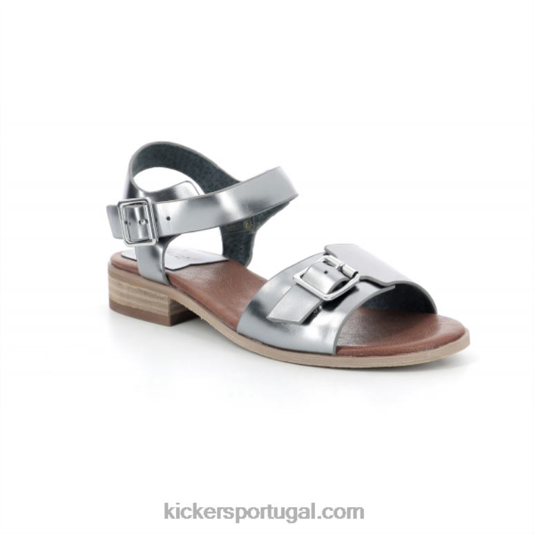 Kickers bucidi prata escura V24TH31 mulheres