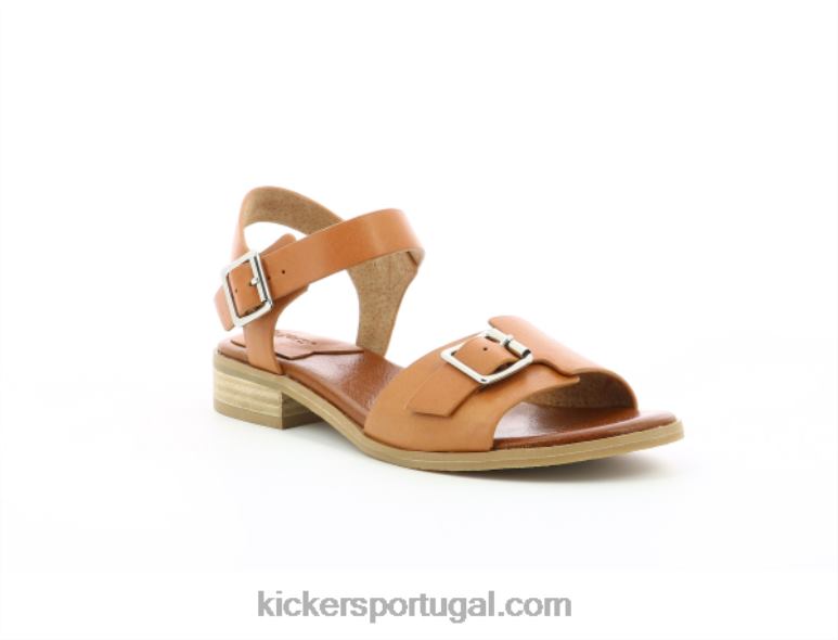 Kickers camelo bucidi V24TH9 mulheres