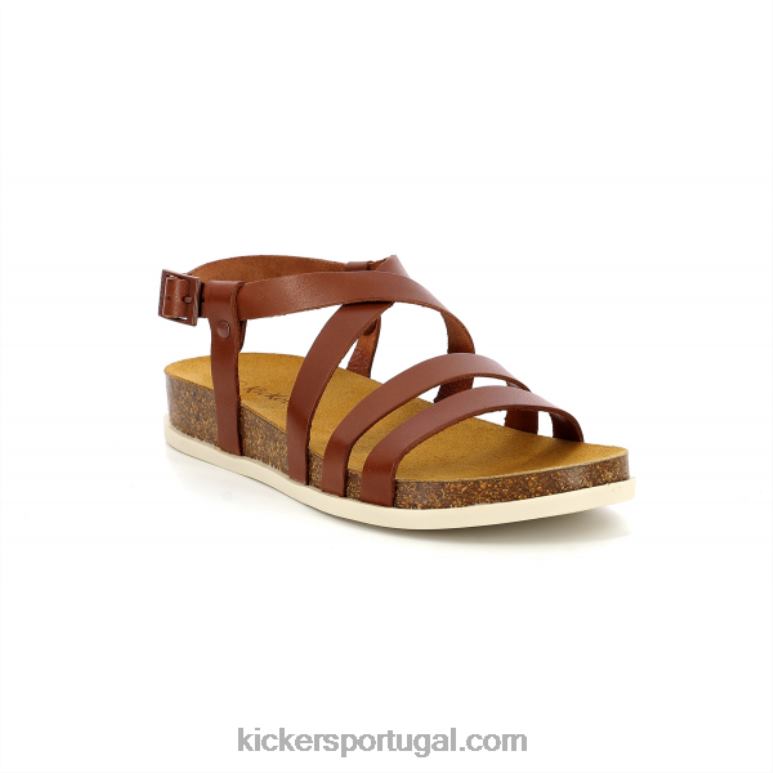 Kickers chutar alice marrom claro V24TH20 mulheres