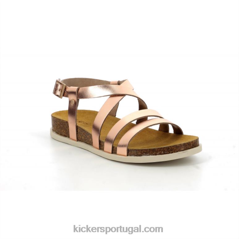 Kickers chutar alice ouro rosa V24TH128 mulheres