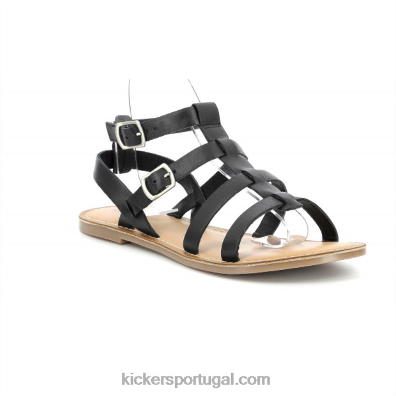 Kickers chutar preto atordoado V24TH78 mulheres