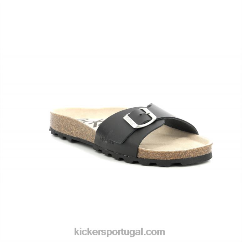 Kickers chute eyra preta V24TH56 mulheres