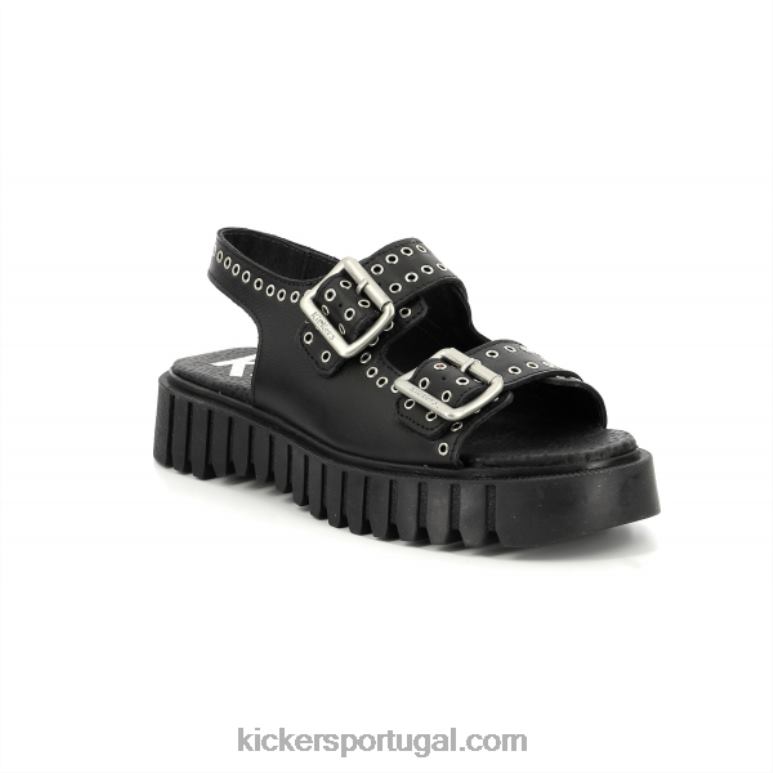 Kickers chute falk preto V24TH33 mulheres