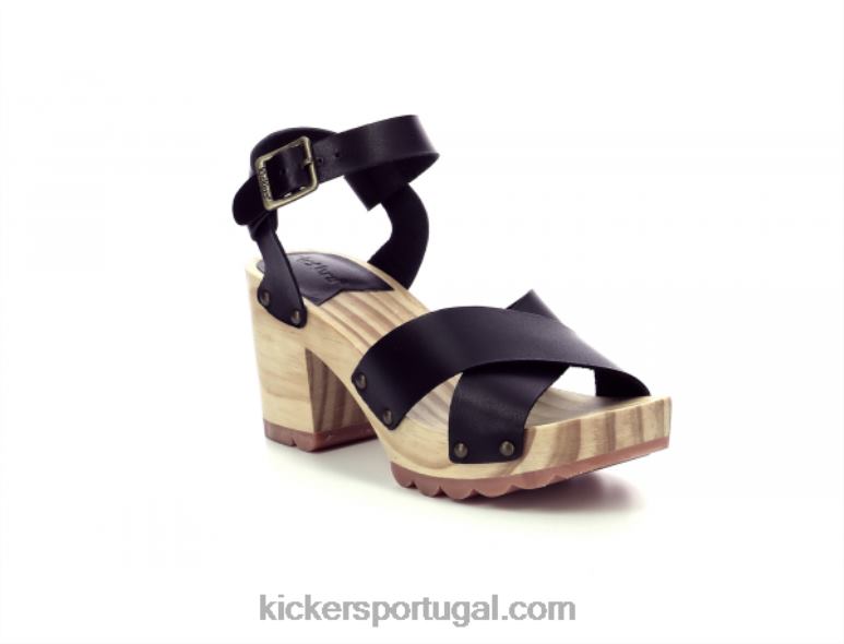 Kickers chute sábio preto V24TH1 mulheres