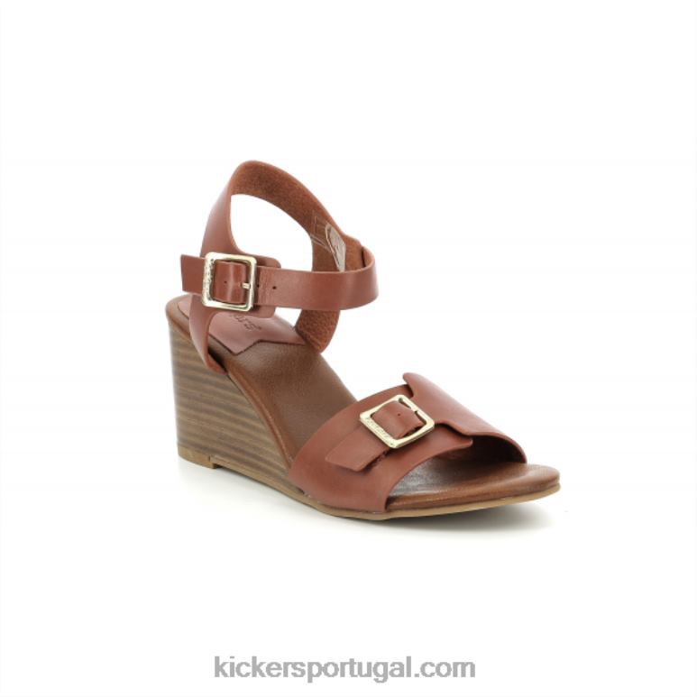 Kickers chute vodu tijolo marrom V24TH61 mulheres