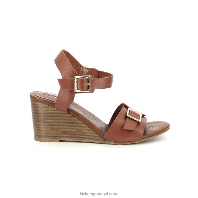 Kickers chute vodu tijolo marrom V24TH61 mulheres