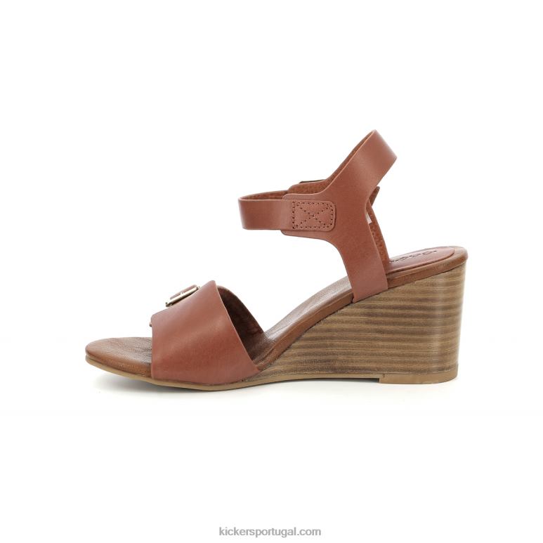 Kickers chute vodu tijolo marrom V24TH61 mulheres
