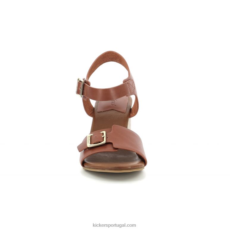 Kickers chute vodu tijolo marrom V24TH61 mulheres