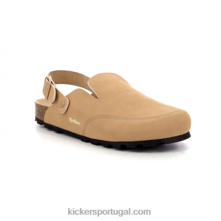 Kickers kick elmer taupe bege V24TH130 mulheres