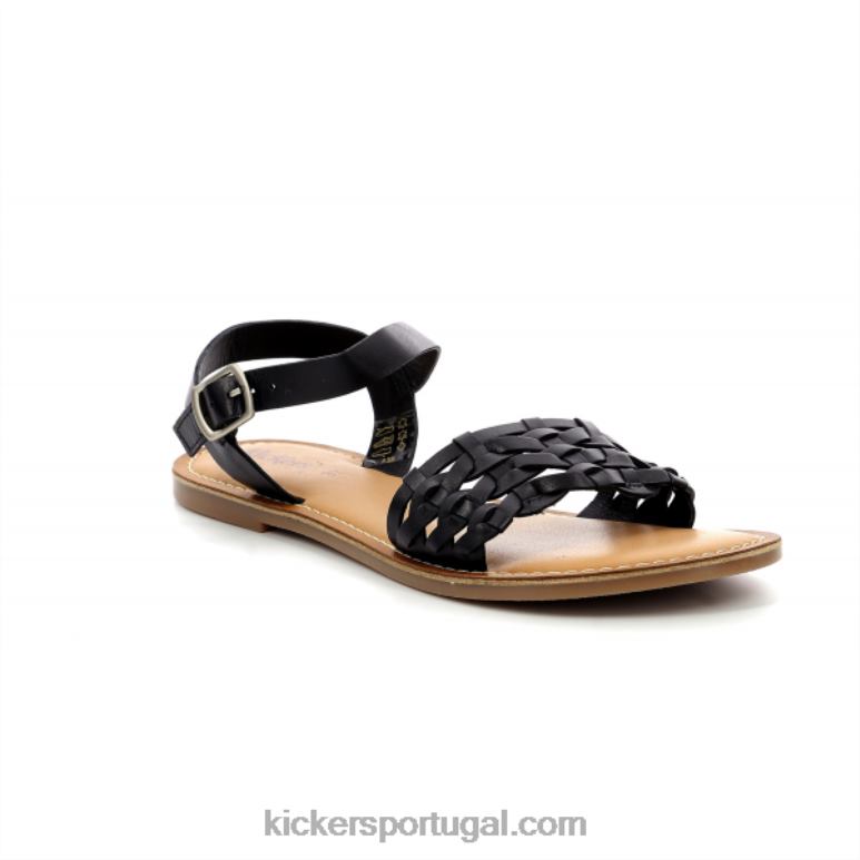 Kickers pontapé preto V24TH89 mulheres