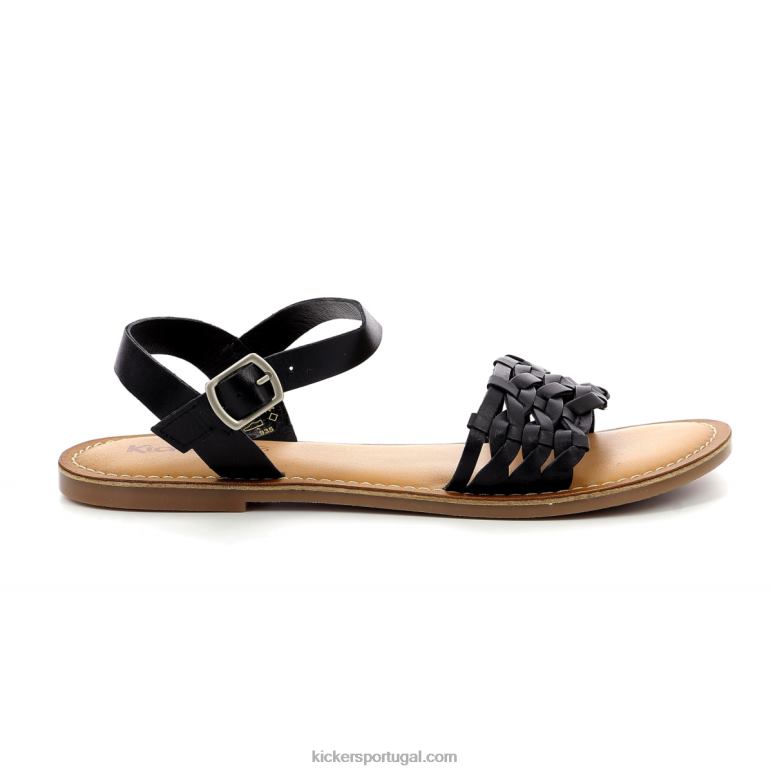 Kickers pontapé preto V24TH89 mulheres