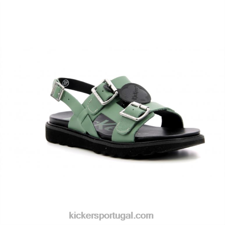 Kickers verde neoverão V24TH99 mulheres