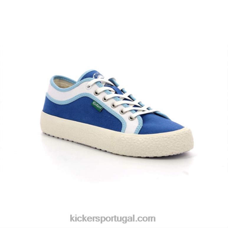 Kickers arveil azul branco V24TH177 mulheres