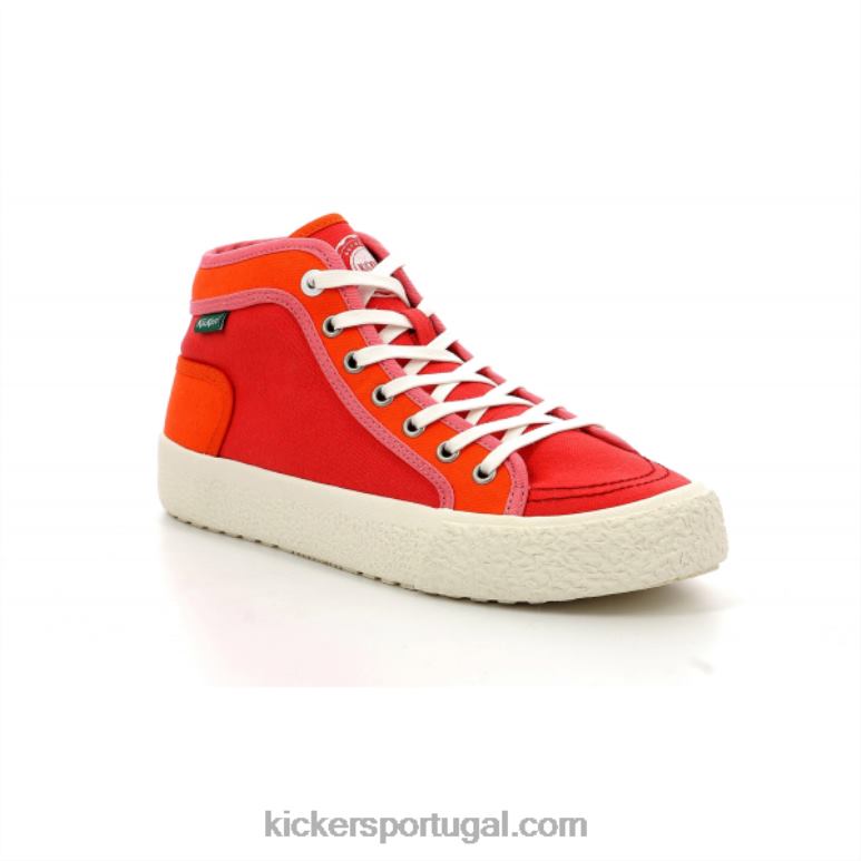Kickers arveiler vermelho laranja V24TH172 mulheres